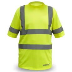 DEDRA BH81T1-XL férfi rövid ujjú póló, láthatósági, sárga, mérete xl