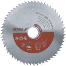 DEDRA CRV Körfűrészlap 200x30 mm Z=60 fűrészlap