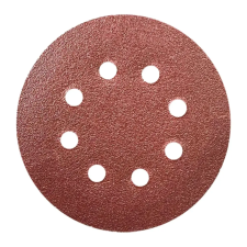 DEDRA DED79470 csiszolókorong 125mm, 40gr, tépőzáras, 5db-os szett csiszolókorong és vágókorong