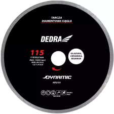  DEDRA Folyamatos vágóélű gyémánttárcsa csempe 180/22,2mm Dynamic csiszolókorong és vágókorong