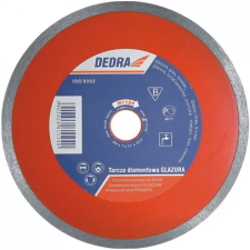 DEDRA H1125A folyamatos vágóélű gyémánttárcsa csempelapok vágásához 230x22,2mm barkácsolás, csiszolás, rögzítés