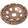 DEDRA H1208 gyémánt csiszolótárcsa dupla szegmens 125mm/22,2