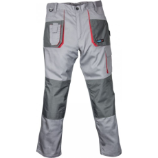 DEDRA Munkavédelmi Nadrág XXL/58-as Méretben Szürke (BH3SP-XXL)