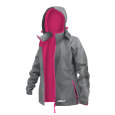 DEDRA Női softshell kabát, mérete S, 96%poliészter + 4%elasztán
