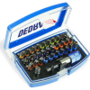 DEDRA Philips, Pozidriv, Lapos, Imbusz, Torx, Lyukas Torx Bit Készlet 32 db (18A11S032)