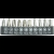DEDRA Philips, Pozidriv, Torx Bit Készlet 10 db (18A07S10)