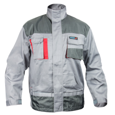 DEDRA Védőkabát M/50 méretben, szürke, Comfort line, 190g/m2 grammatúra munkaruha