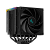Deepcool AK620 DIGITAL univerzális CPU hűtő, RGB, 2x12cm, PWM, 4pin, fekete (R-AK620-BKADMN-G)