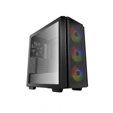 Deepcool CG560 Számítógépház - Fekete + 650W PSU számítógép ház