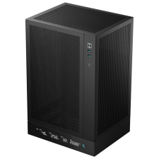 Deepcool CH170 Mini-Tower Álló Számítógépház - Fekete (CH170 DIGITAL) számítógép ház