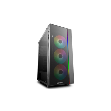 Deepcool MATREXX 55 ADD-RGB 3F Midi Tower Fekete számítógép ház