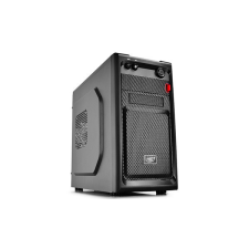 DeepCool Számítógépház - SMARTER (fekete, fekete belső, mATX, 1xUSB3.0, 1xUSB2.0) (SMARTER) számítógép ház