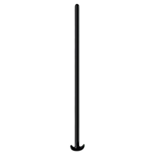 Deepleasure Giant Snake – prémium fekete dildó 100 x 3 cm műpénisz, dildó