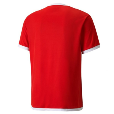Default Puma Póló teamLIGA Jersey Puma Red-Puma White férfi férfi póló