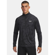 Default Under Armour Hosszú ujjú póló Férfi póló Under Armour UA Tech 2.0 1/2 Zip-BLK férfi