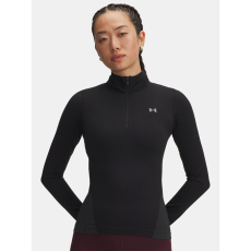 Default Under Armour Hosszú ujjú póló Nõi póló Under Armour UA Vanish Seamless 1/4 Zip-BLK női