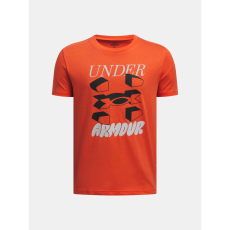 Default Under Armour Póló Fiú póló Under Armour UA B SPLIT BIG LOGO SS fiú