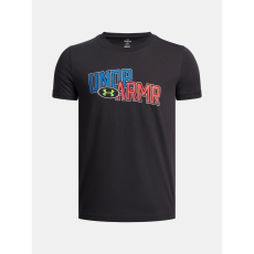 Default Under Armour Póló Fiú póló Under Armour UA OVERLAY WM SS-BLK fiú