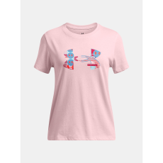 Default Under Armour Póló Lány póló Under Armour UA Big Logo UA Fill SS lányka