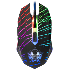 Defender Dark Agent GM-590L USB Gaming Egér - Fekete + Egérpad (52590) egér