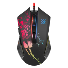 Defender GM-933 Sin'Sister USB Gaming Egér - Fekete egér