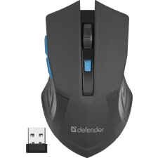 Defender MM-275 RF Accura Wireless Mouse Black/Blue egér