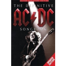 Definitive Ac/Dc Songbook-Updated Edition – C/DC idegen nyelvű könyv