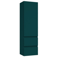 Defra Como szekrény 40x31.6x140 cm oldalt függő zöld 123-C-04035 fürdőszoba bútor