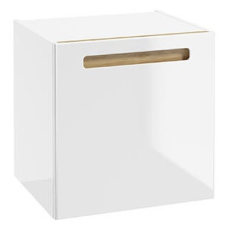 Defra Senso szekrény 50x43x50 cm oldalt függő fehér 260-B-05001 fürdőszoba bútor