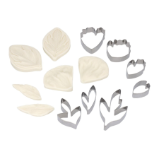 Dekofee kiszúró és erező szett, bazsarózsa, 5db sütés és főzés