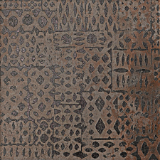 Dekor Cir Metallo ruggine lamiera 25x25 cm matt 1062874 járólap