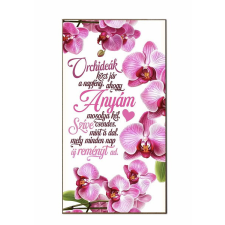  Dekor hűtőmágnes, anyák napja, Orchideák közt jár a napfény hűtőmágnes