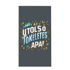  Dekor hűtőmágnes, Az utolsó tökéletes apa hűtőmágnes