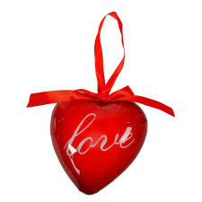  Dekor szív love felirattal műa. 7cm dekorációs kellék