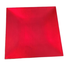  Dekor tálaló tálca Piros 30cm konyhai eszköz