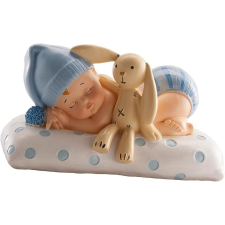  Dekora keresztelő tortadísz – kisfiú teddybárral, tortadekoráció babaváró alkalmakra jelmez