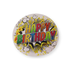 DEKORA Színes HAPPY BIRTHDAY feliratos tortaostya sütés és főzés
