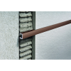  Dekorációs élvédő Progress profil alumínium elox copper barna, hosszúság 270 cm, magasság 7 mm, szélesség 10 mm, PLTPAR10