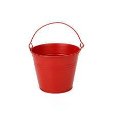  Dekorációs fém vödör, több színben 10 cm dekorációs kellék