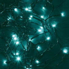 Dekorációs termékek LED-es beltéri fényfüzér, TÜRKIZ, 100 LED SOM-KII_100-T karácsonyfa izzósor