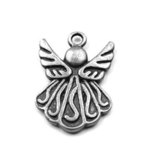 Dekoratív fém medál 15 x 20 mm Ingeras Platinum medál
