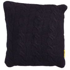  Dekoratív párna CABLISS 45x45 cm, fekete lakástextília