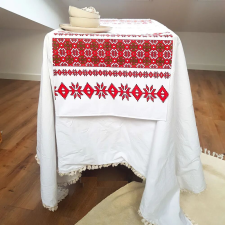  Dekoratív terítő kotonia Home - Rusztikus, 100% pamut 45x160 cm, T01 party kellék