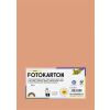  Dekorkarton, A4, 300 g, 50 lap, FOLIA, lazacszínű