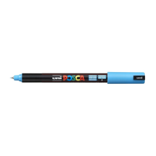 Dekormarker 0,7-1mm, Uni, Posca PC-1M világoskék filctoll, marker