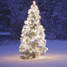 Dekortrend Kültéri toldható fényfüzér, Hideg fehér, 100 LED, 10 méter kültéri izzósor