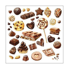 Dekupázs szalvéta - Sweet chocolates papírárú, csomagoló és tárolóeszköz