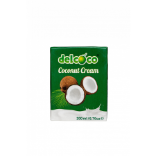 Delcoco Delcoco kókuszkrém 24% 200 ml reform élelmiszer