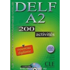  DELF A2 200 ACTIVITÉS+CD nyelvkönyv, szótár