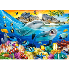 Delfinek trópusi kaland puzzle 180 darab puzzle, kirakós